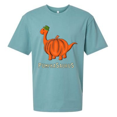 Pumpkin Dinosaur Costume Spooktacular Halloween & Thanksgiving Fun! Sueded Cloud Jersey T-Shirt