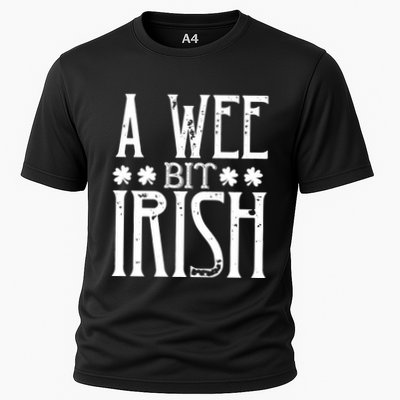 Patricks Day Costume Great Gift A Little Irish Great Gift Performance Shirt