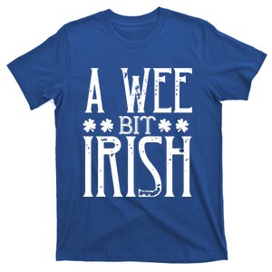 Patricks Day Costume Great Gift A Little Irish Great Gift T-Shirt