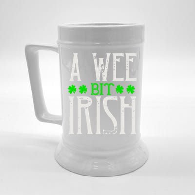 Patricks Day Costume Gift A Little Irish Gift Beer Stein