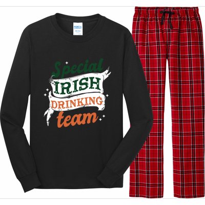 Patricks Day Costume Cool Gift Saint Patrick's Day Special Team Gift Long Sleeve Pajama Set