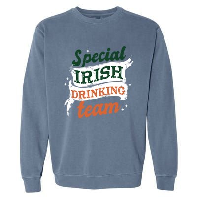 Patricks Day Costume Cool Gift Saint Patrick's Day Special Team Gift Garment-Dyed Sweatshirt