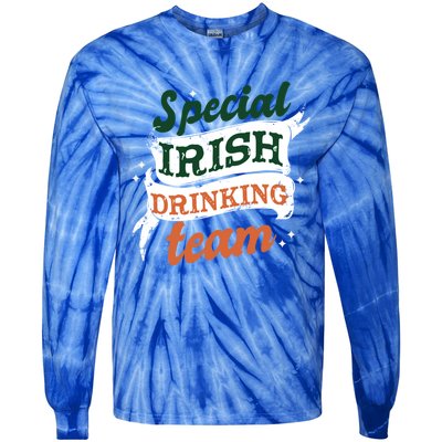 Patricks Day Costume Cool Gift Saint Patrick's Day Special Team Gift Tie-Dye Long Sleeve Shirt