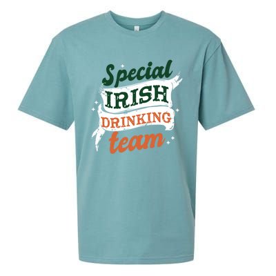 Patricks Day Costume Cool Gift Saint Patrick's Day Special Team Gift Sueded Cloud Jersey T-Shirt