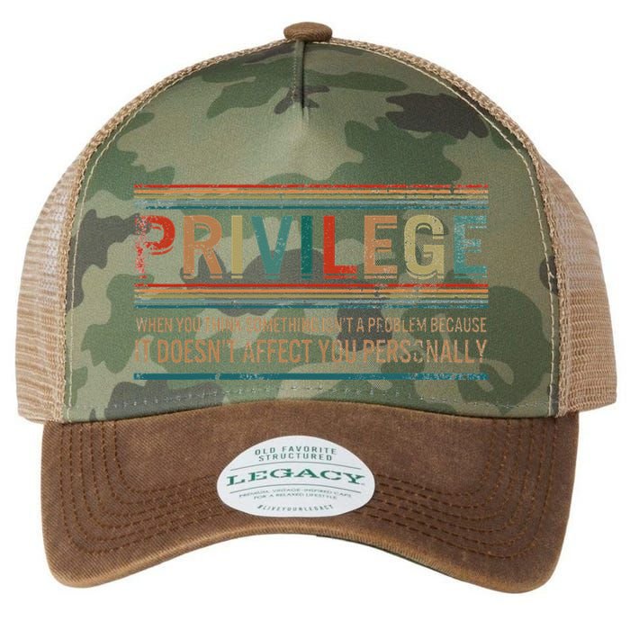Privilege Definition Civil Rights Equality Racists Activist Legacy Tie Dye Trucker Hat