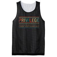 Privilege Definition Civil Rights Equality Racists Activist Mesh Reversible Basketball Jersey Tank