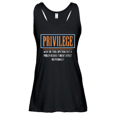 Privilege Definition Civil Rights Equality Racists Activist Ladies Essential Flowy Tank