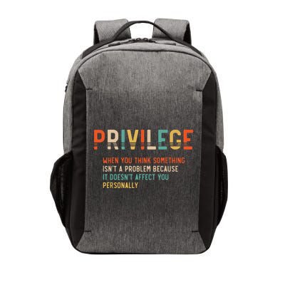 Privilege Definition Civil Rights Equality Vector Backpack