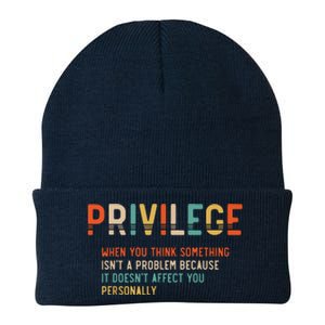 Privilege Definition Civil Rights Equality Knit Cap Winter Beanie