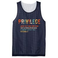 Privilege Definition Civil Rights Equality Mesh Reversible Basketball Jersey Tank
