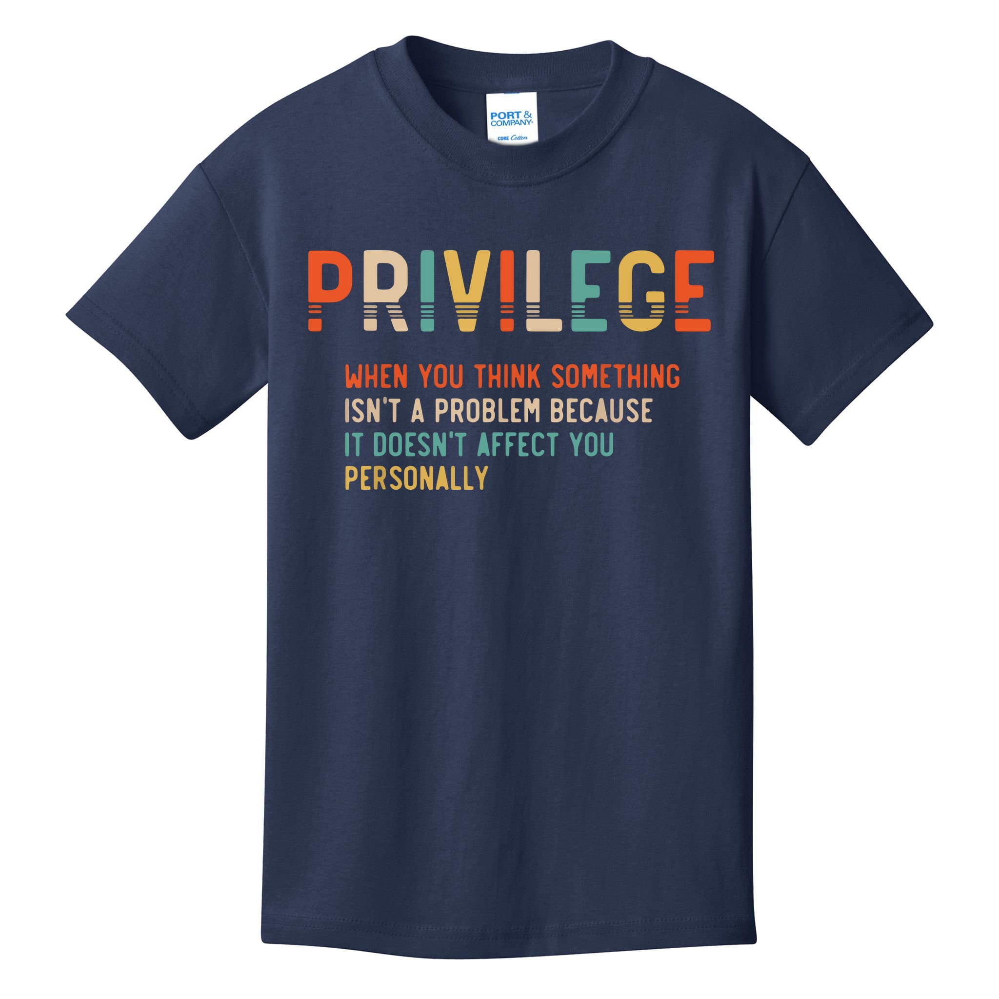 Privilege Definition Civil Rights Equality Kids T-Shirt