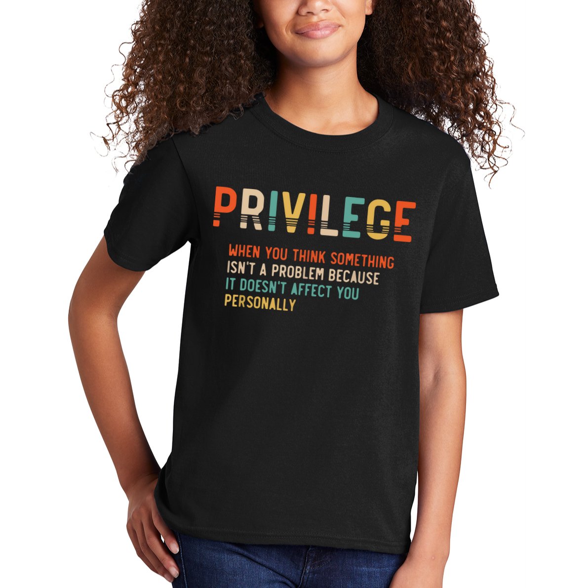 Privilege Definition Civil Rights Equality Kids T-Shirt