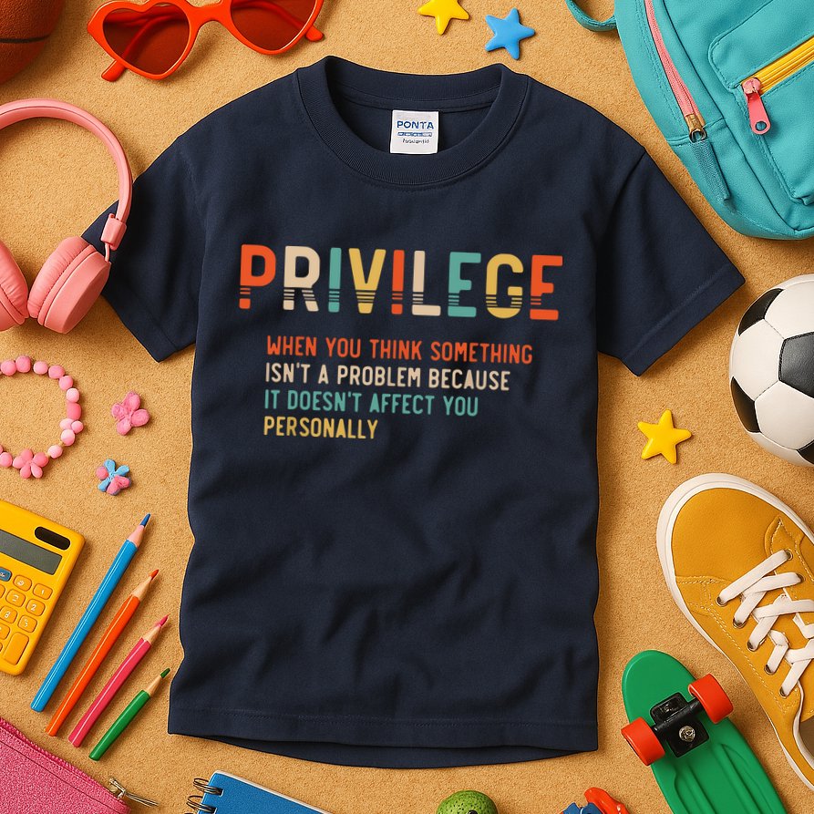 Privilege Definition Civil Rights Equality Kids T-Shirt