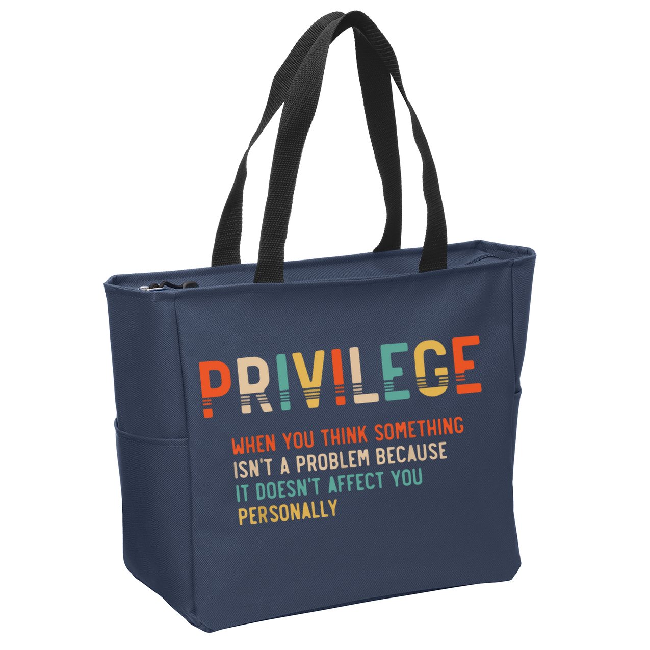Privilege Definition Civil Rights Equality Zip Tote Bag