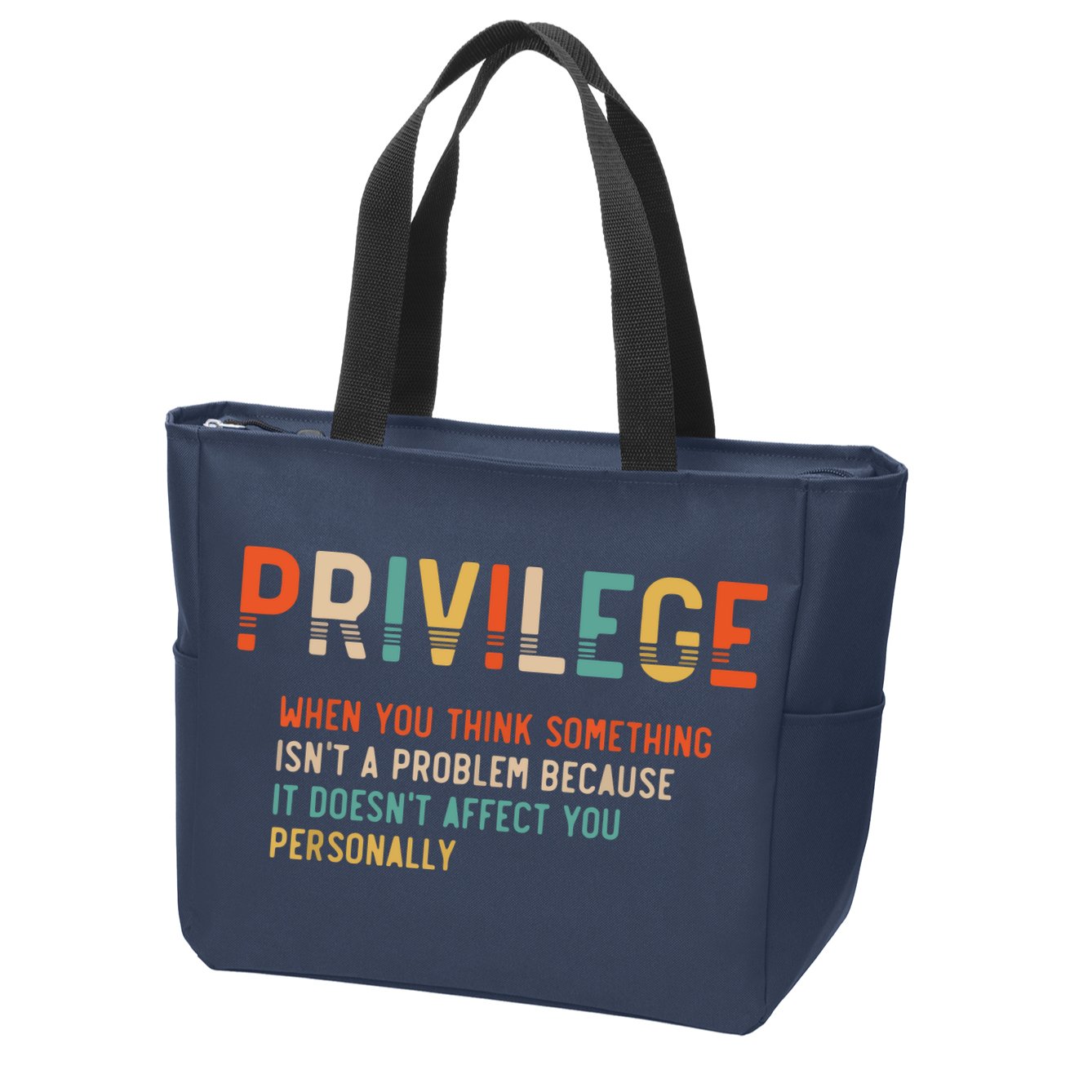 Privilege Definition Civil Rights Equality Zip Tote Bag