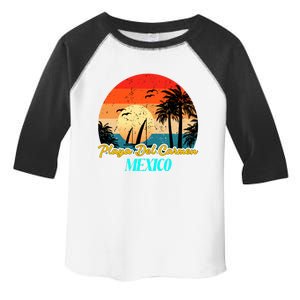 Playa Del Car Souvenirs Yucatan Mexico Vacay Mode Gift Toddler Fine Jersey T-Shirt