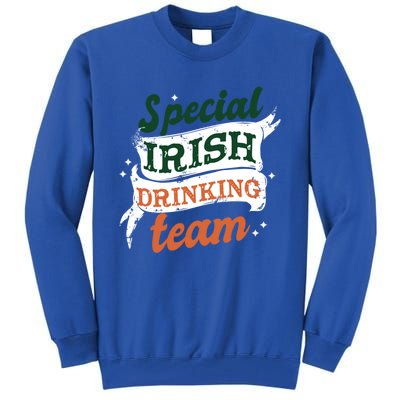 Patricks Day Costume Gift Saint Patrick's Day Special Team Gift Tall Sweatshirt