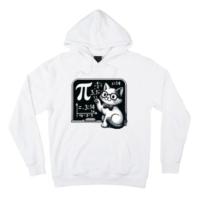 Pi Day Cat Hoodie