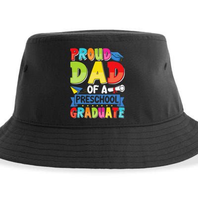 Proud Dad Class Of 2025 Preschool Pre-K Graduate Graduation Sustainable Bucket Hat