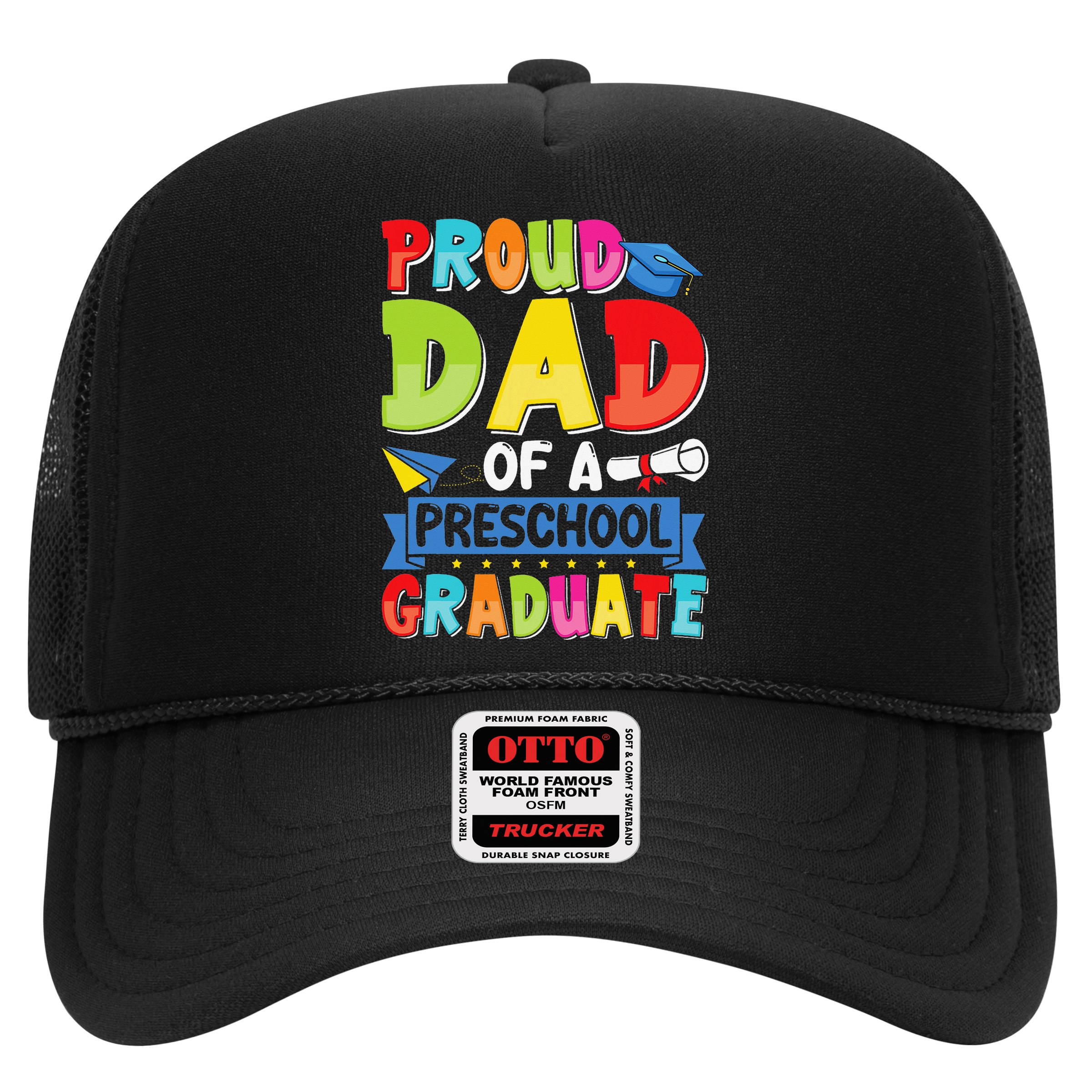 Proud Dad Class Of 2025 Preschool Pre-K Graduate Graduation Hat