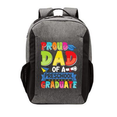 Proud Dad Class Of 2025 Preschool Pre-K Graduate Graduation Vector Backpack