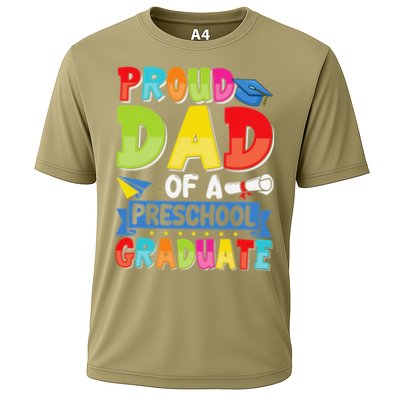 Proud Dad Class Of 2025 Preschool Pre-K Graduate Graduation Cooling Performance Crew T-Shirt