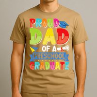 Proud Dad Class Of 2025 Preschool Pre-K Graduate Graduation T-Shirt