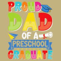 Proud Dad Class Of 2025 Preschool Pre-K Graduate Graduation T-Shirt