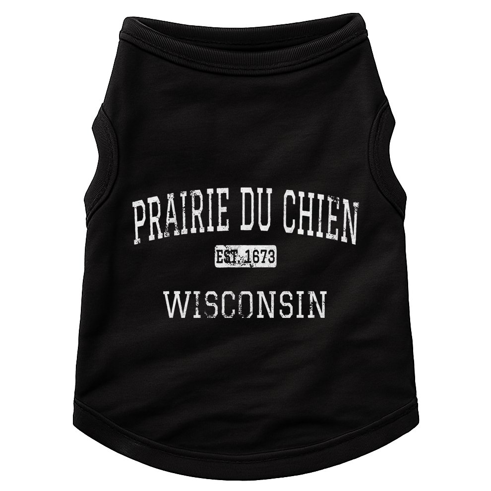Prairie Du Chien Wisconsin Wi Vintage Doggie Tank