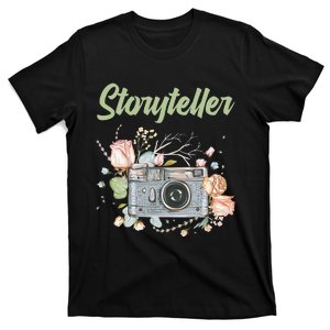 Photography Day Camera Photographer Storyteller T-Shirt