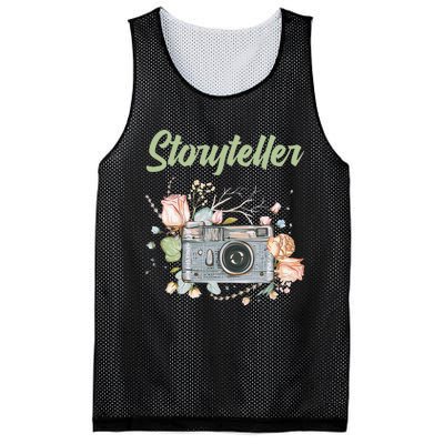 Photography Day Camera Photographer Storyteller Mesh Reversible Basketball Jersey Tank