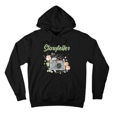 Photography Day Camera Photographer Storyteller Tall Hoodie