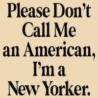 Please DonT Call Me An American IM A New Yorker Drawstring Bag
