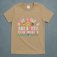 Polka Dots Christmas Most Likely To Ask Santa To Define Good T-Shirt