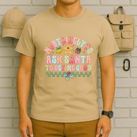 Polka Dots Christmas Most Likely To Ask Santa To Define Good T-Shirt