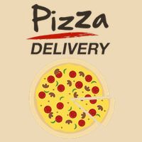 Pizza Delivery Costume Funny Fancy Dress Costumes Bag