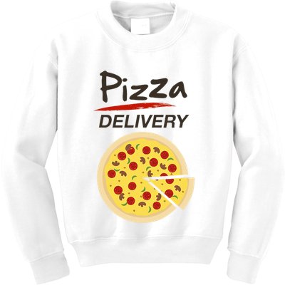 Pizza Delivery Costume Funny Fancy Dress Costumes Kids Sweatshirt