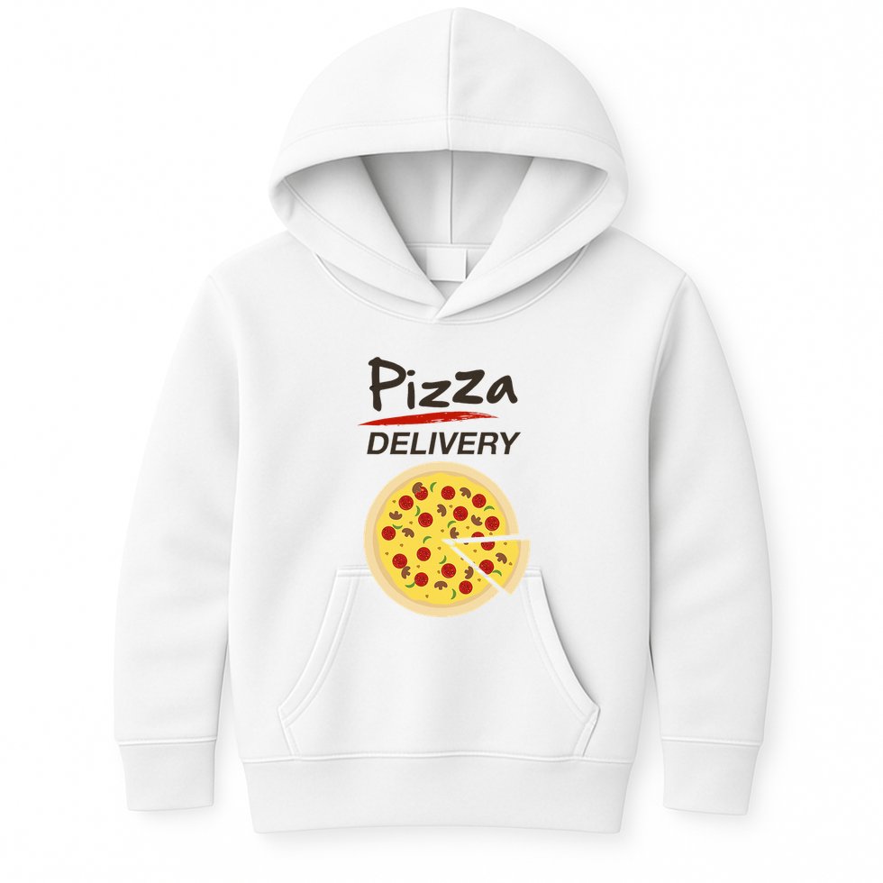 Pizza Delivery Costume Funny Fancy Dress Costumes Kids Hoodie