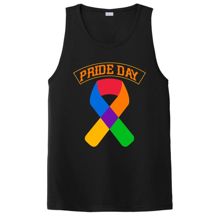 Pride Day Celebration Emblem PosiCharge Competitor Tank