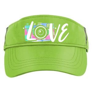 Photography Day Cute Gift Camera Love Photographer Gift Adult Drive Performance Visor