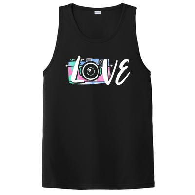 Photography Day Cute Gift Camera Love Photographer Gift PosiCharge Competitor Tank