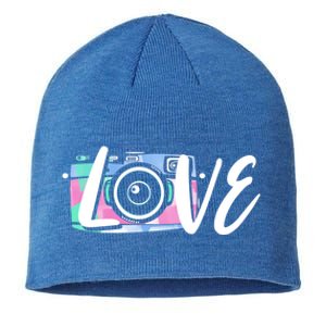 Photography Day Cute Gift Camera Love Photographer Gift Sustainable Beanie