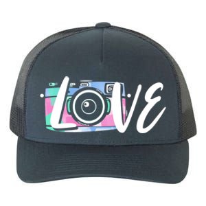 Photography Day Cute Gift Camera Love Photographer Gift Yupoong Adult 5-Panel Trucker Hat