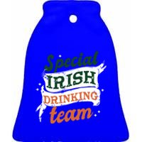 Patricks Day Costume Gift Saint Patrick's Day Special Team Meaningful Gift Ceramic Bell Ornament