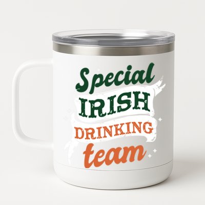 Patricks Day Costume Gift Saint Patrick's Day Special Team Meaningful Gift 12 oz Stainless Steel Tumbler Cup