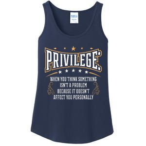 Privilege Design, Civil Rights Gift, Equality Design Ladies Essential Tank