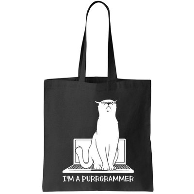 Programming Developer Coding Cat Programmer Tote Bag