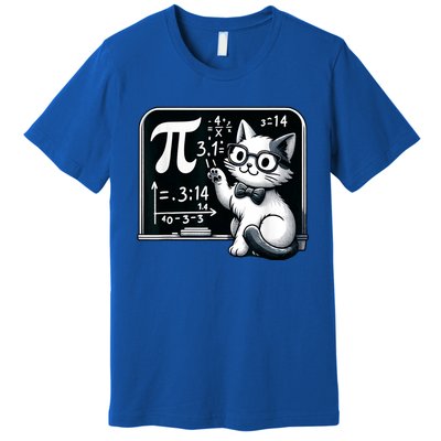 Pi Day Cat Premium T-Shirt