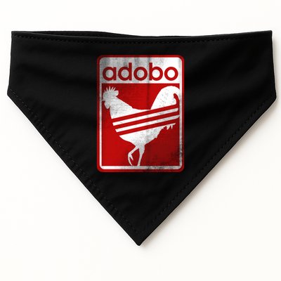 Pinoy Distressed Chicken Adobo Filipino Vintage USA-Made Doggie Bandana