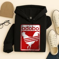 Pinoy Distressed Chicken Adobo Filipino Vintage Hoodie